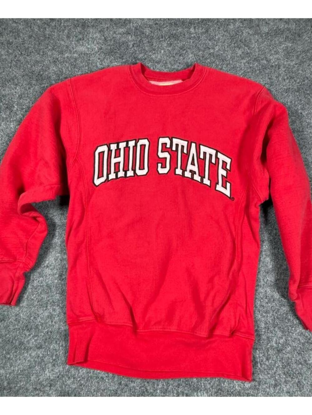 Vintage Steve & Barry's Ohio State Red Crewneck Sweatshirt XS